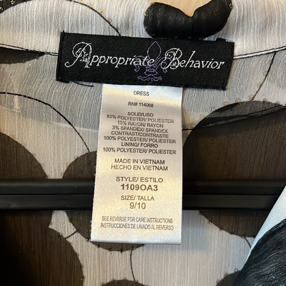 Appropriate Behavior Polka Dot Office Dress 9/10 - Picture 9 of 10